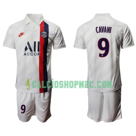 Paris Saint Germain CAVANI 9 Bambino Maglia Terza 2019/2020 Manica Corta (+ Pantaloncini)